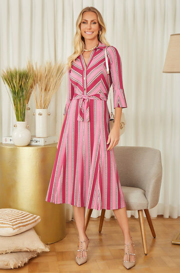 ONE UP - Vestido Pretoria Rosa